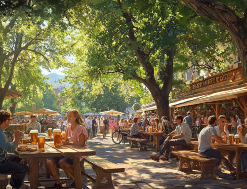 Alleine in den Biergarten? Warum Singles in München nie lange alleine sind…
